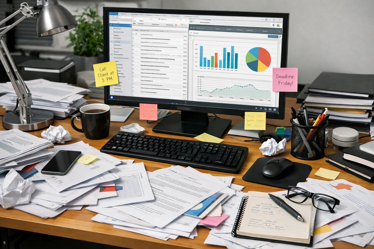 Lean Administration verhindert Verschwendungen und Chaos aim Büro